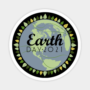 Earth Day 2021 Logo Magnet